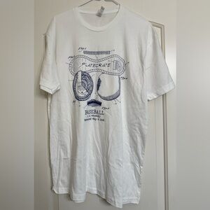 Next Level Apparel White Short Sleeve Tee